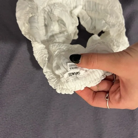 Garage ruffled tube top - Picture 3 of 3